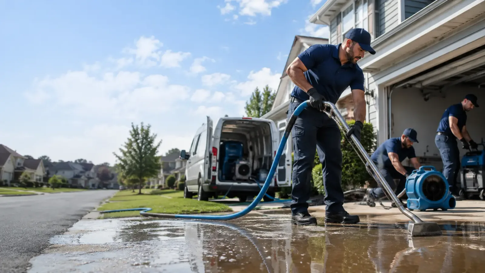 Flood Damage Restoration in Mooreland, IN